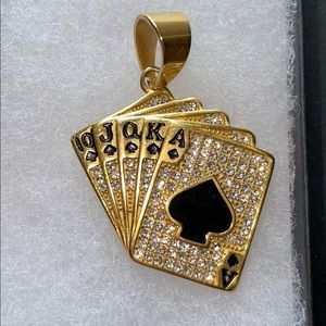 Stainless Steel Gold Chain Pendants